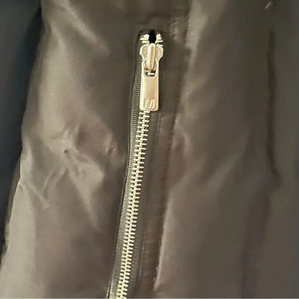 Michael Kors Down Waterfowl Puffer Jacket Brown Winter‎ Snow Coat Womens S